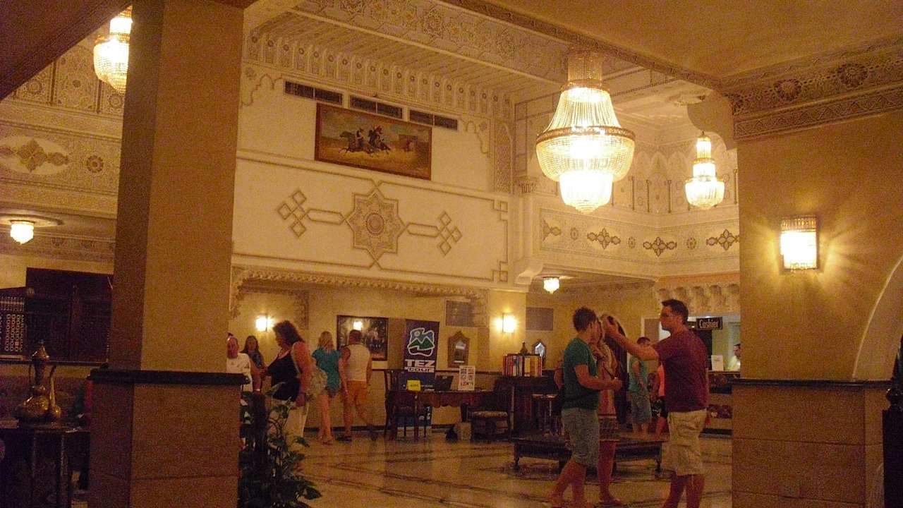 Wunderschön orientalische Lobby Pickalbatros Alf Leila Wa Leila Resort - Neverland Hurghada