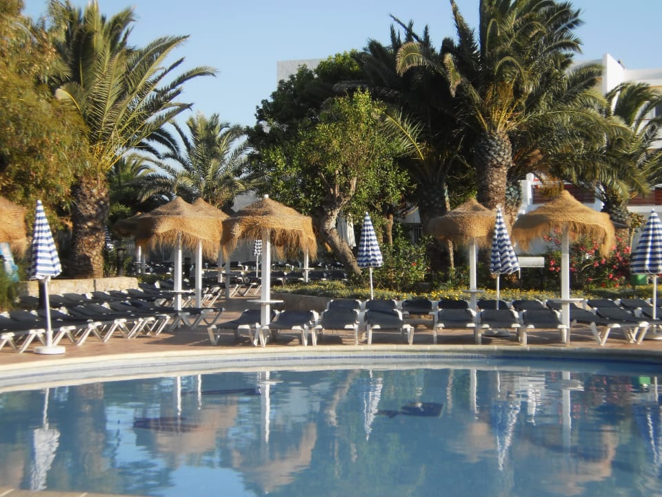 Poolanlage am späten Nachmittag Grand Palladium White Island Resort & Spa