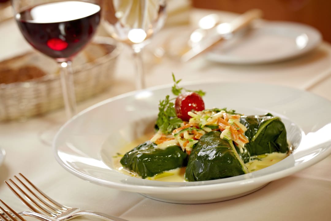 Engadiner Spezialitäten im Colani Stübli Hotel Steinbock Pontresina