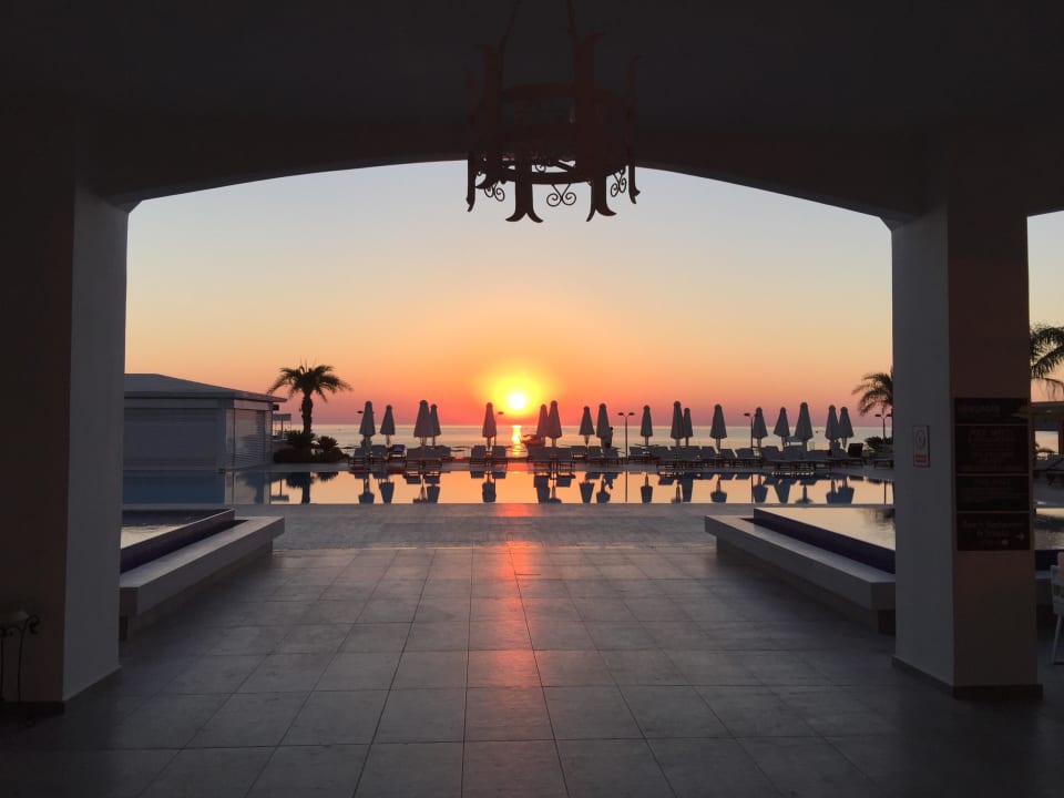 Der Blick am Morgen TUI BLUE Lindos Bay