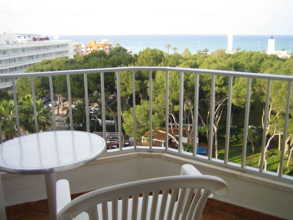 Blick vom 6.ten Stock Hotel Riu Festival