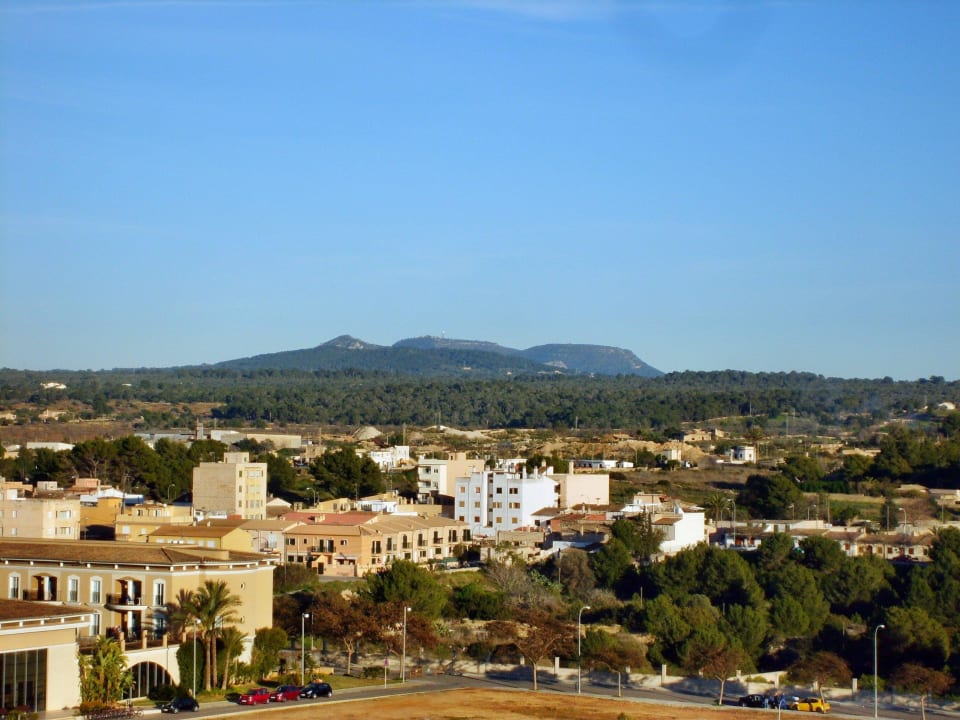 Blick vom Dach des Hotels, Richtung Randa Hotel Timor