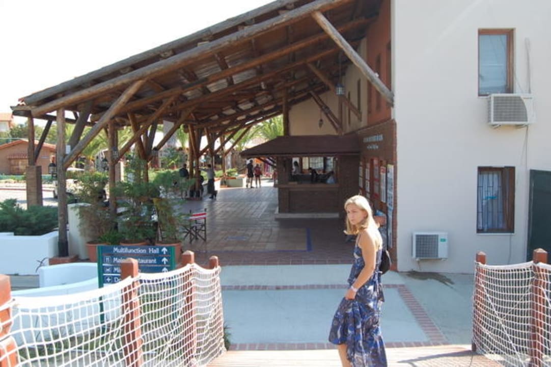 Recepcja - nietypowa, na zewnątrz Ephesia Holiday Beach Club