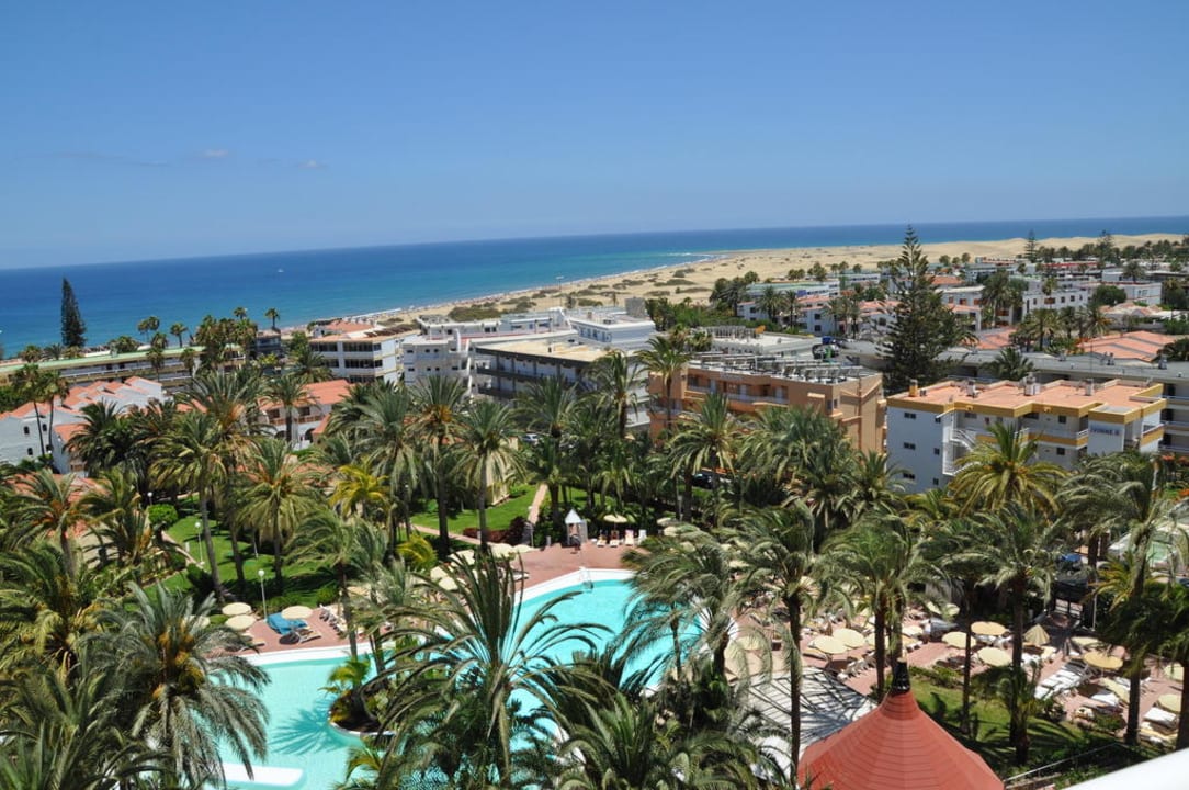 Ausblick vom Balkon Hotel Riu Palace Palmeras