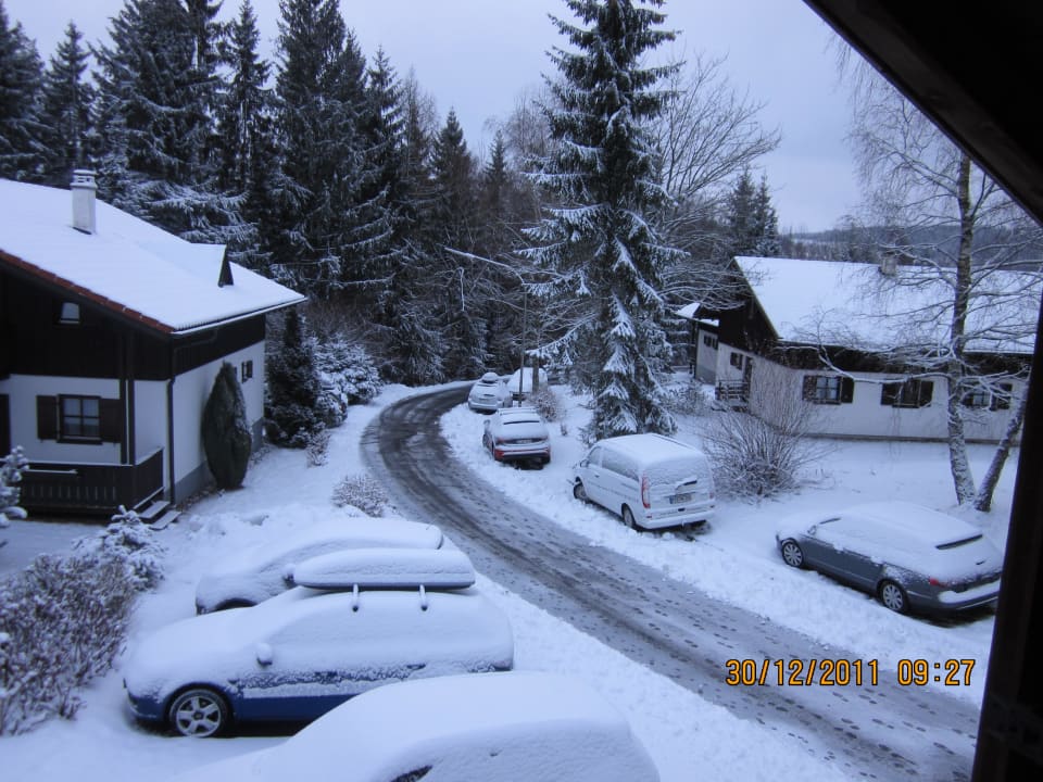 Auf einmal war alles zugeschneit Waldferiendorf Regen
