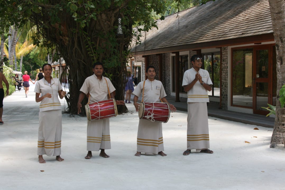 Netter Empfang Kuredu Island Resort & Spa