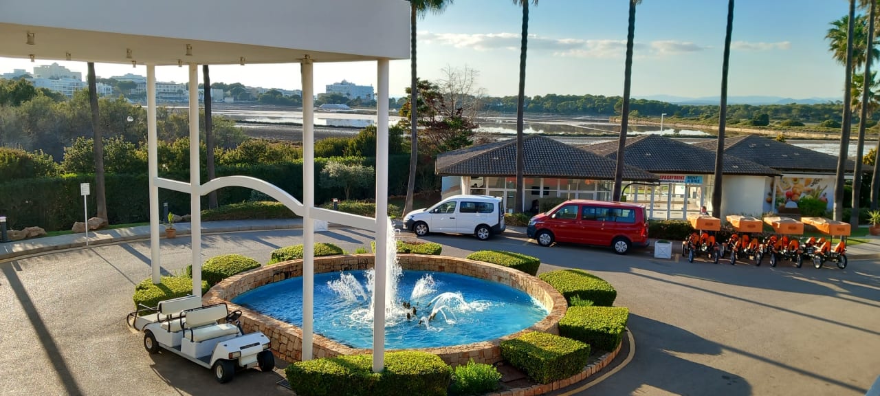 Ausblick Blau Colònia Sant Jordi