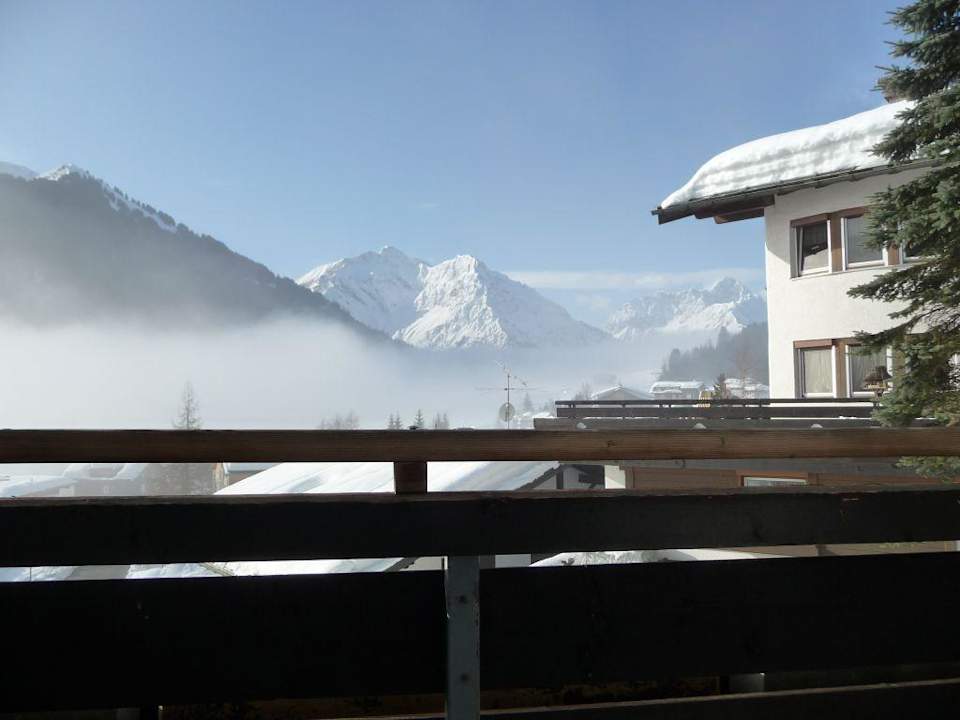 Zimmeraussicht Hotel Erlebach