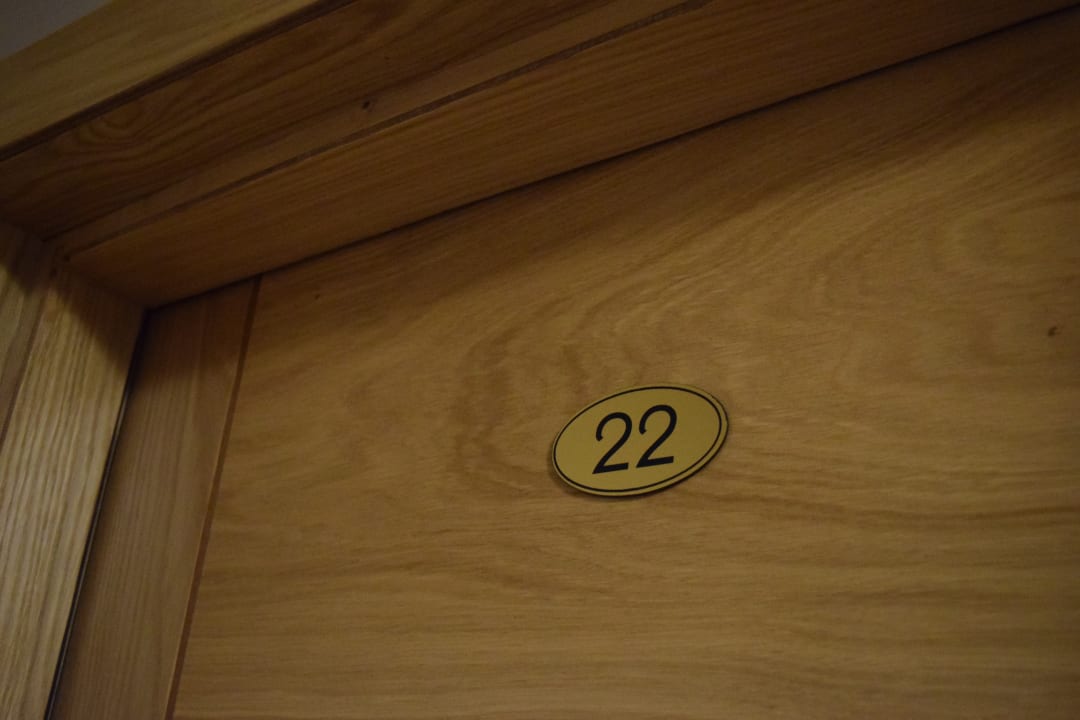 Unser Zimmer hatte die Nummer 22 Hotel Ponte