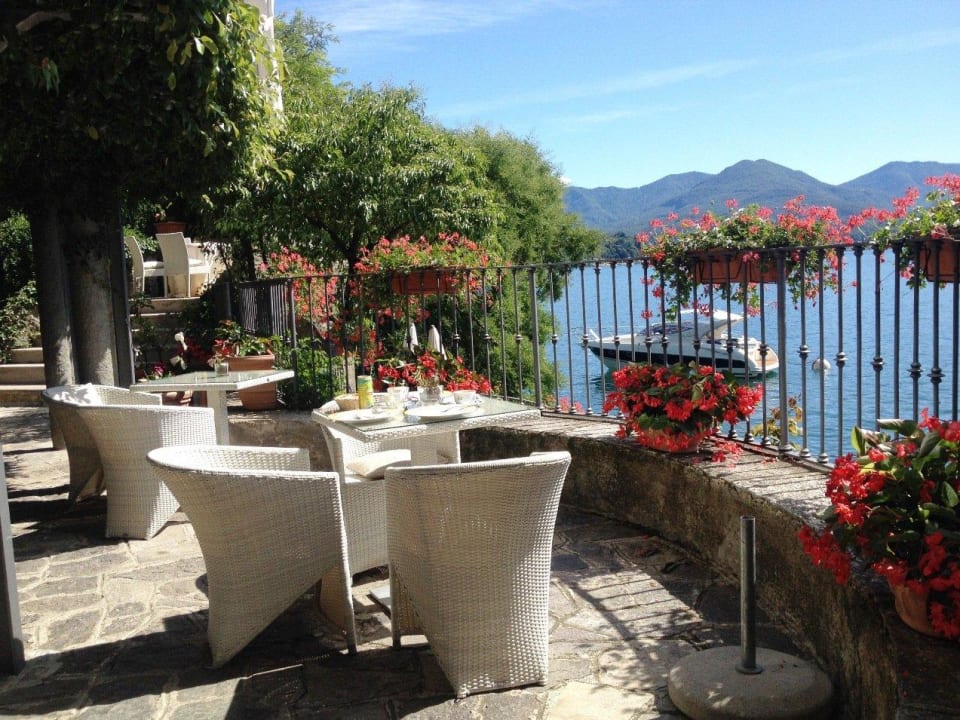 Sitzplatz Relais Villa Porta