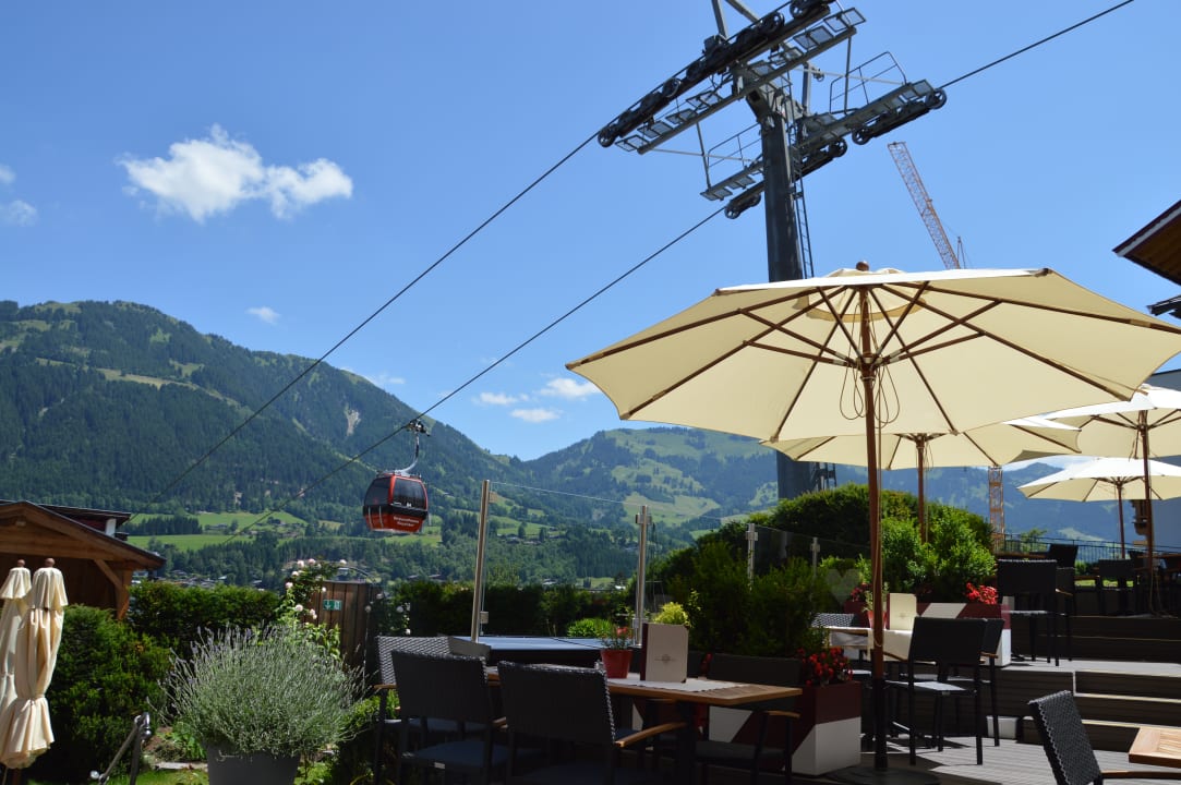Gartenanlage Hotel Kaiserhof Kitzbühel