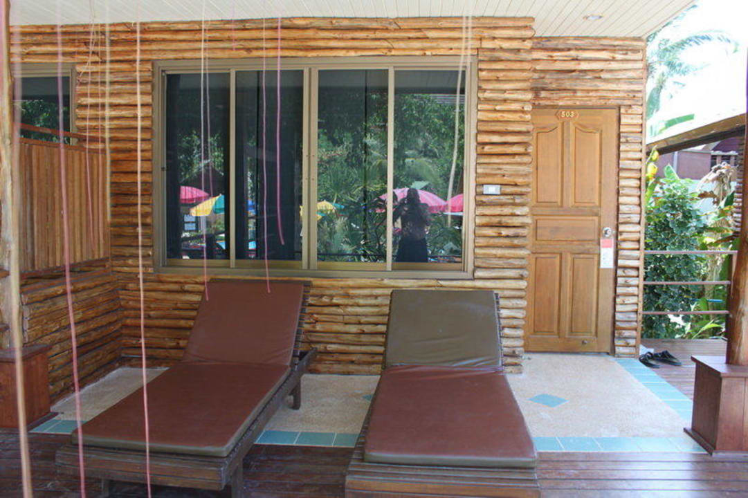 Eingang zur Villa Villa cha cha