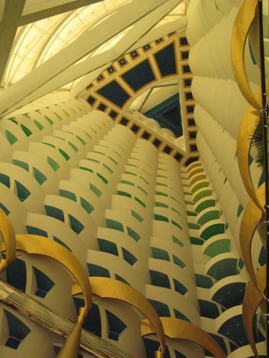 Style! Eingang in die Suiten Burj Al Arab