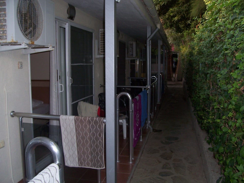 Zugang zu etlichen Doppelzimmern Seher Kumköy Star Resort & Spa