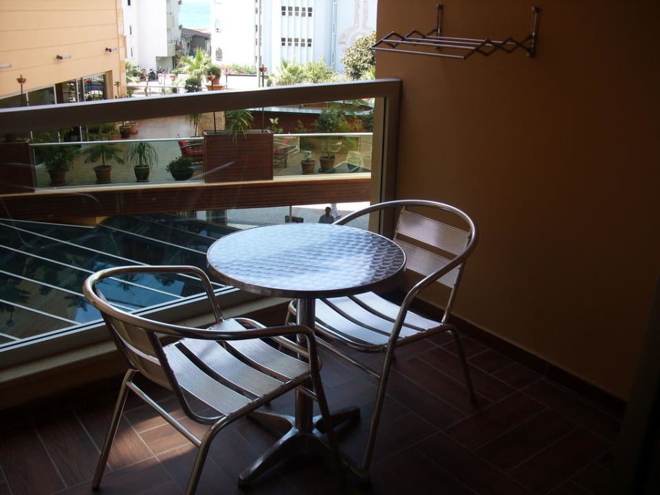 Balkon von Zimmer 214 Tac Premier Hotel & Spa