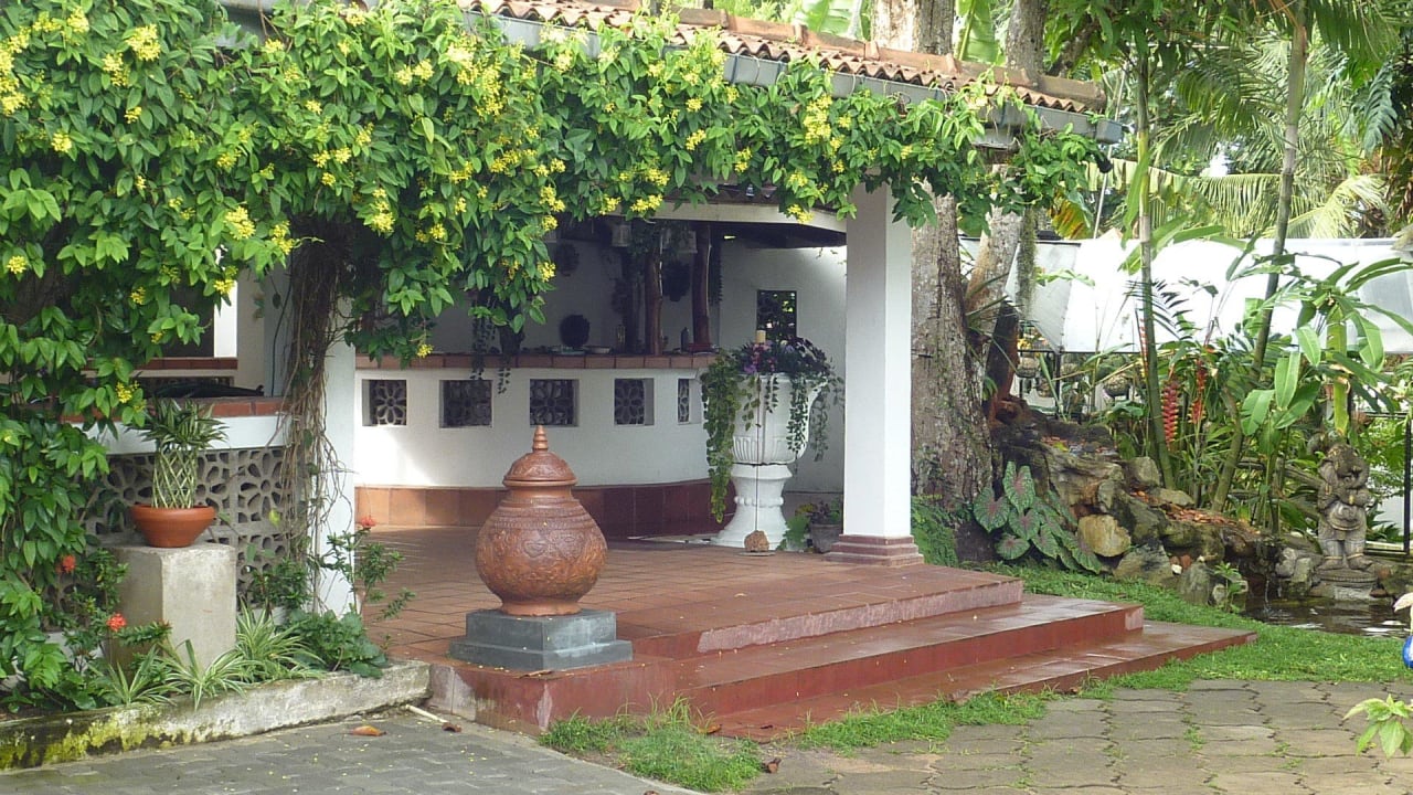 Entrance Garden Restaurant & Bar  Ayubowan Swiss Lanka Bungalow Resort