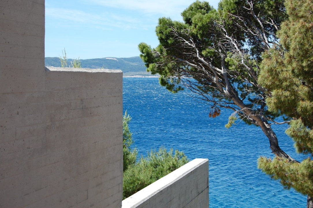 Blick vom Hotelbalkon Bluesun Hotel Soline