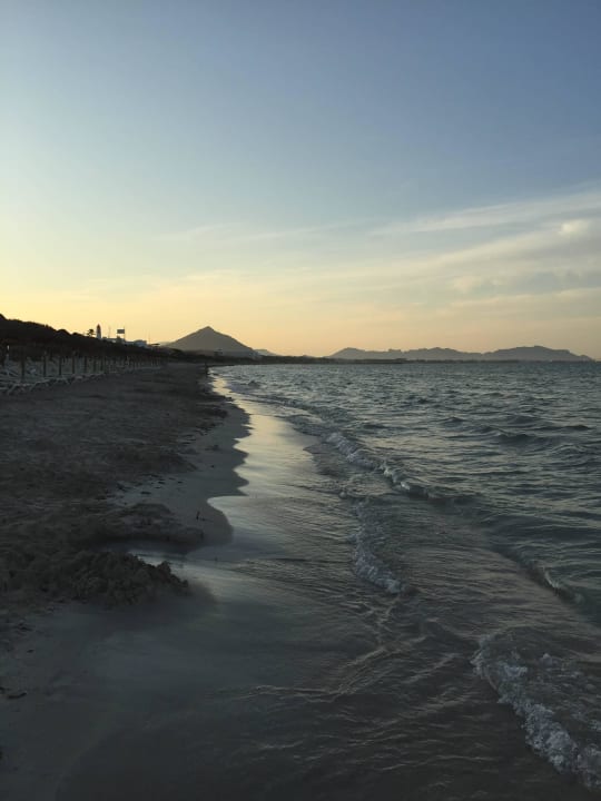 Auch Strand vor dem Hotel Grupotel Natura Playa