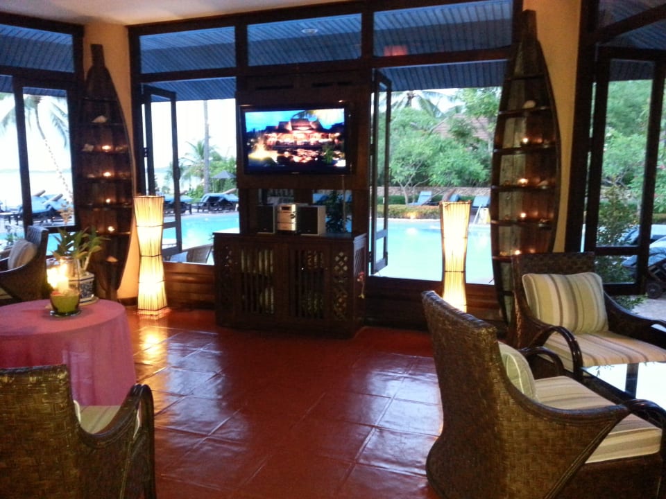 Hier kann man schön den Tag ausklingen lassen Bo Phut Resort & Spa