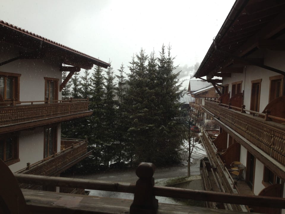 Widok z korytarza hotelu Hotel Oberforsthof