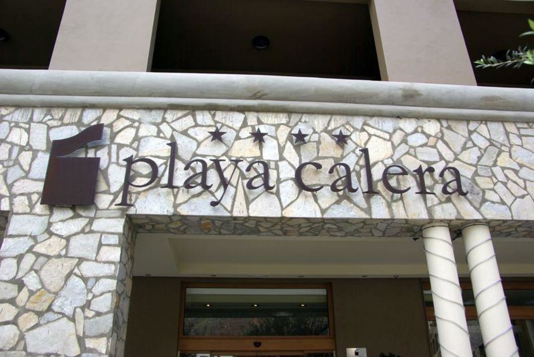 Eingang zum Hotel Hotel Playa Calera