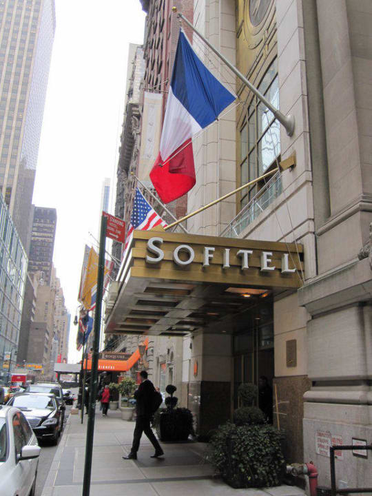Eingang Hotel Sofitel New York