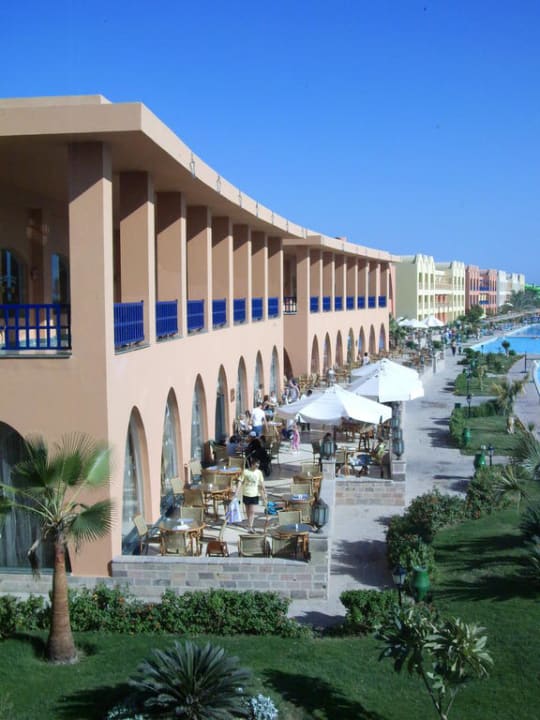 Ausblick von der Rezeption Titanic Beach Spa & Aqua Park