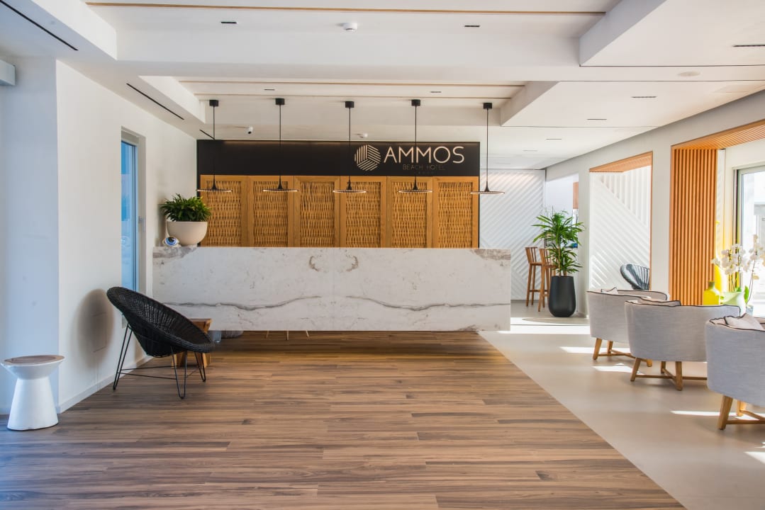 Lobby Enorme Ammos Beach Resort