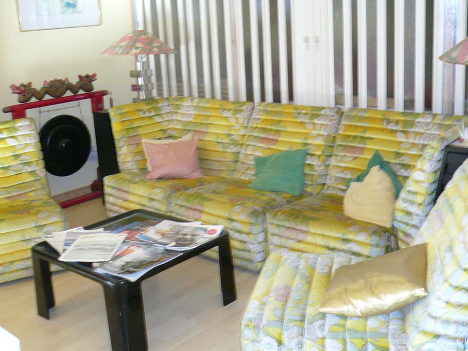 Gemütliche Sitzecke im Speiseraum! Mini Aparthotel Haus Benji