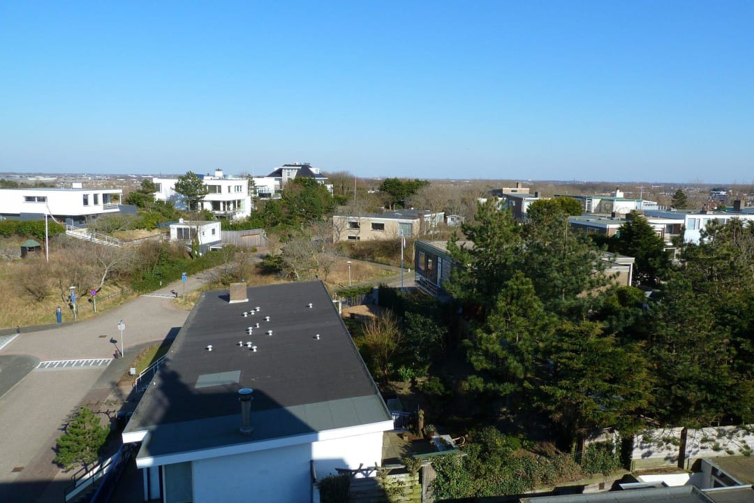 Blick vom Balkon Hotel Hogerhuys
