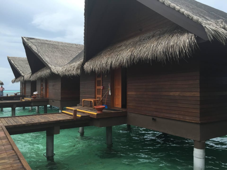 Ocean Villa von außen Adaaran Select Hudhuran Fushi - Premium All Inclusive