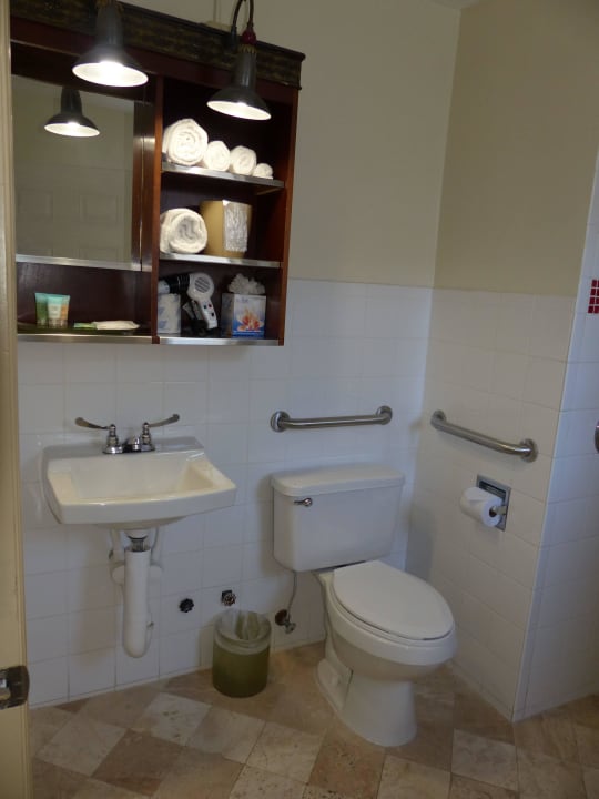 Badezimmer South Beach Plaza Hotel