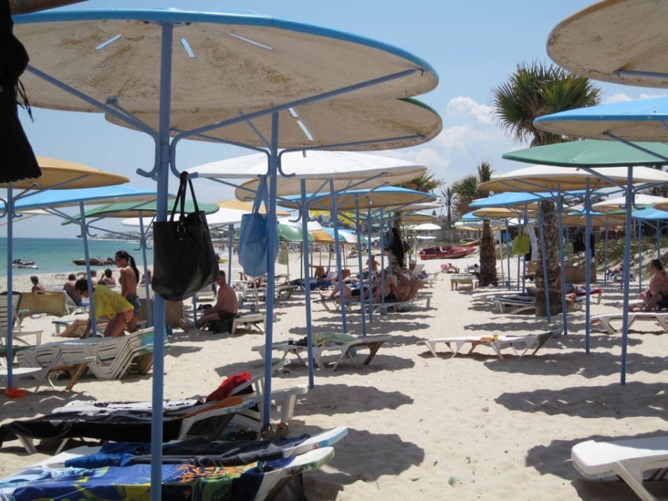 La plage El Mouradi Club Kantaoui