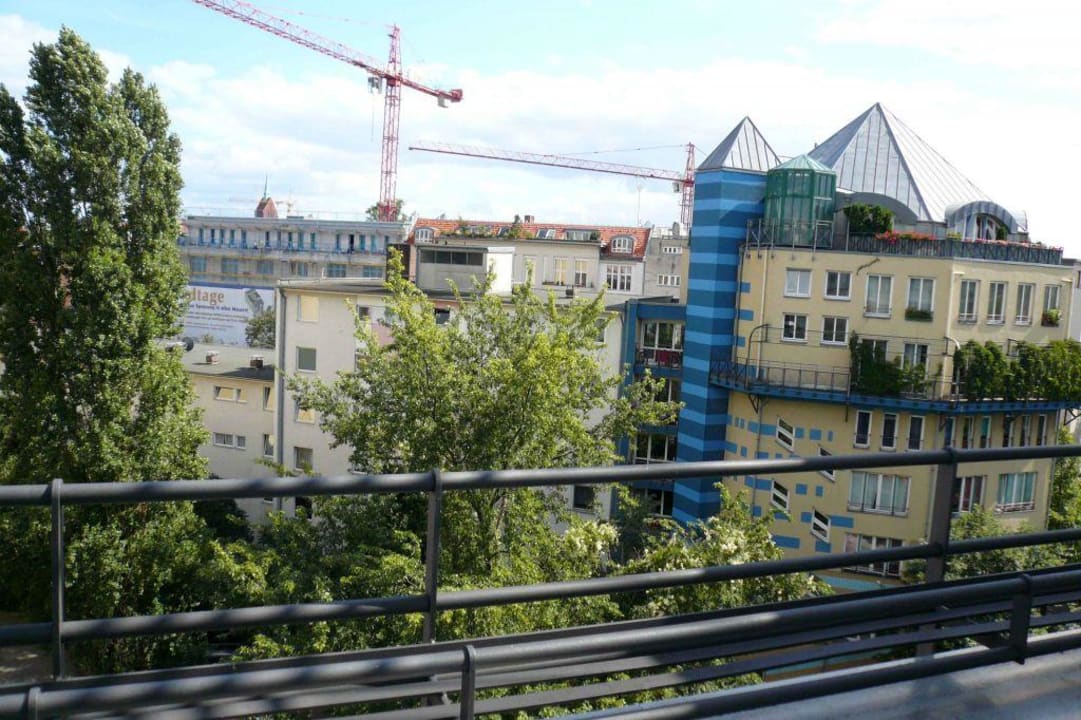 Aussicht vom Balkon HYPERION Hotel Berlin