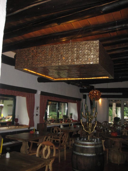 Rustikale Innendeko Hotel Hüttenmühle