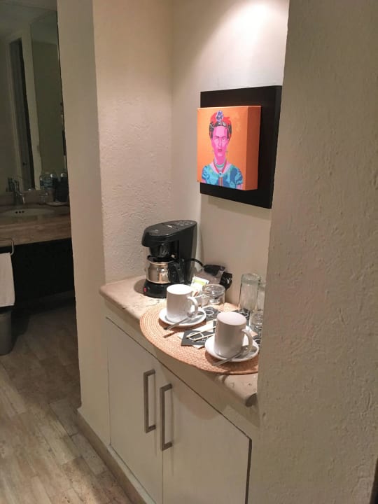 Nische mit Wasserkocher u.ä. Oh! Cancun The Urban Oasis & Beach Club