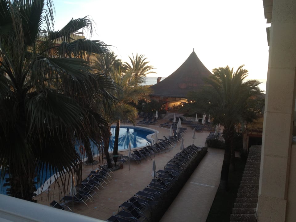 Verbauter Meerblick - sehr schade  Zafiro Bahia