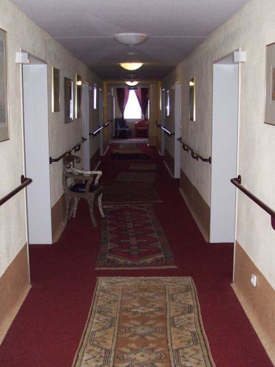 Gang zum Zimmer Hotel Wartburg