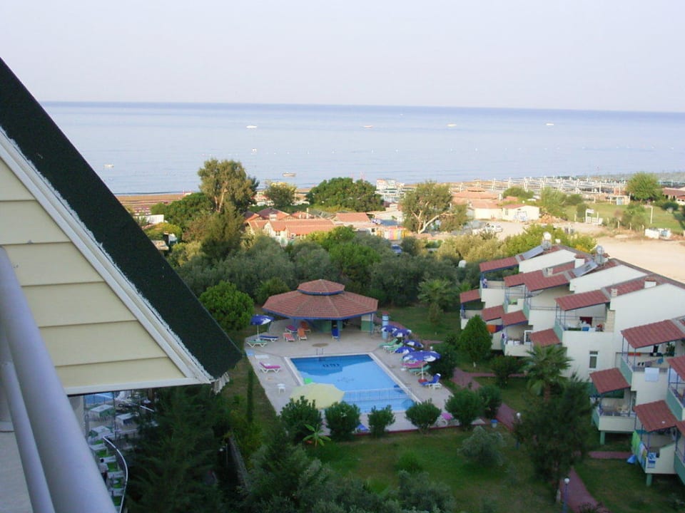 Blick vom Balkon Side Sun Hotel