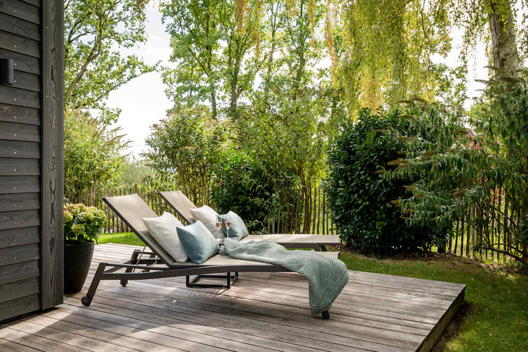 Gartenanlage Büchelbergerei - Chaletdorf Altmühlsee-Brombachsee