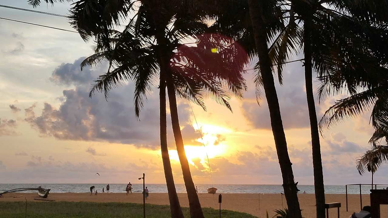 Ausblick Hotel Jetwing Beach