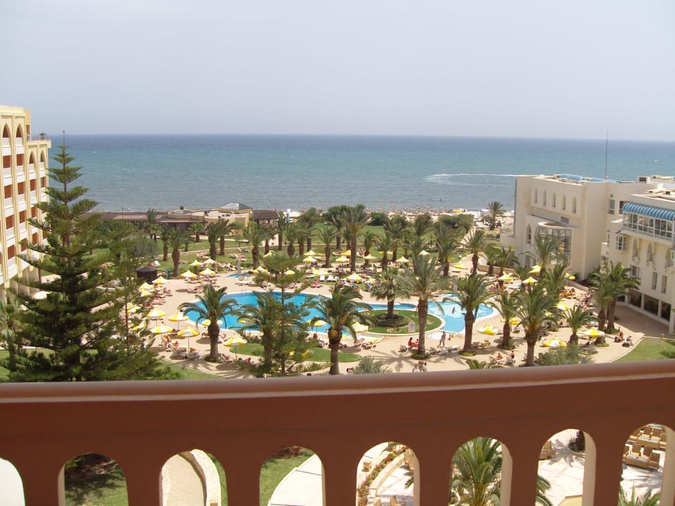 Blick vom Balkon 3. Stock Iberostar Selection Kantaoui Bay