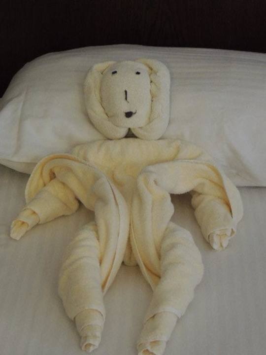 Handtuchdeko Beach Albatros Resort