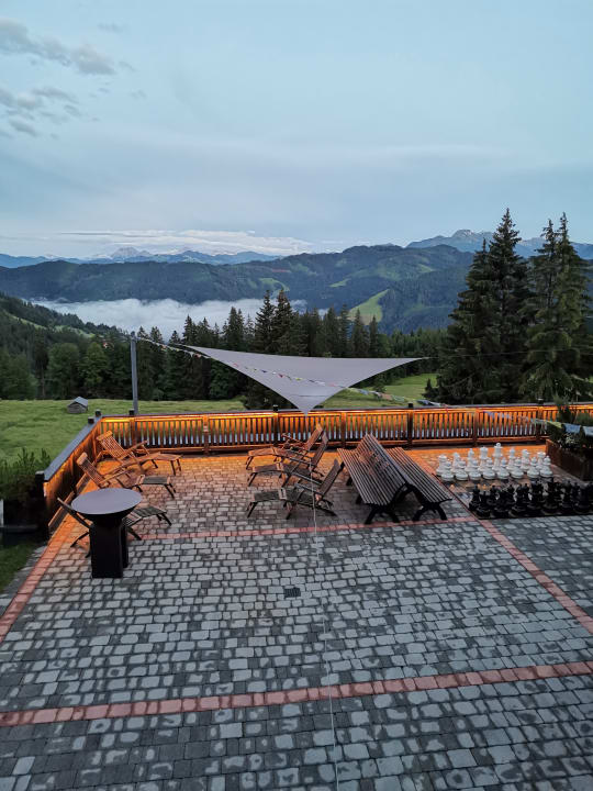 Ausblick Alpengasthof Hotel Kopphütte