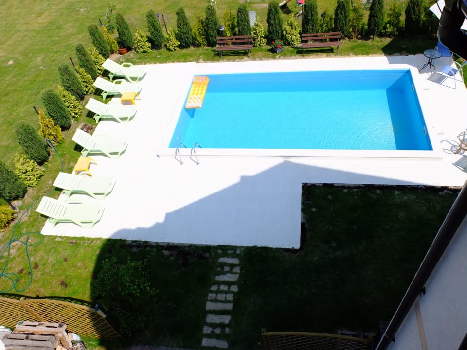 Widok na basen Riviera Spa