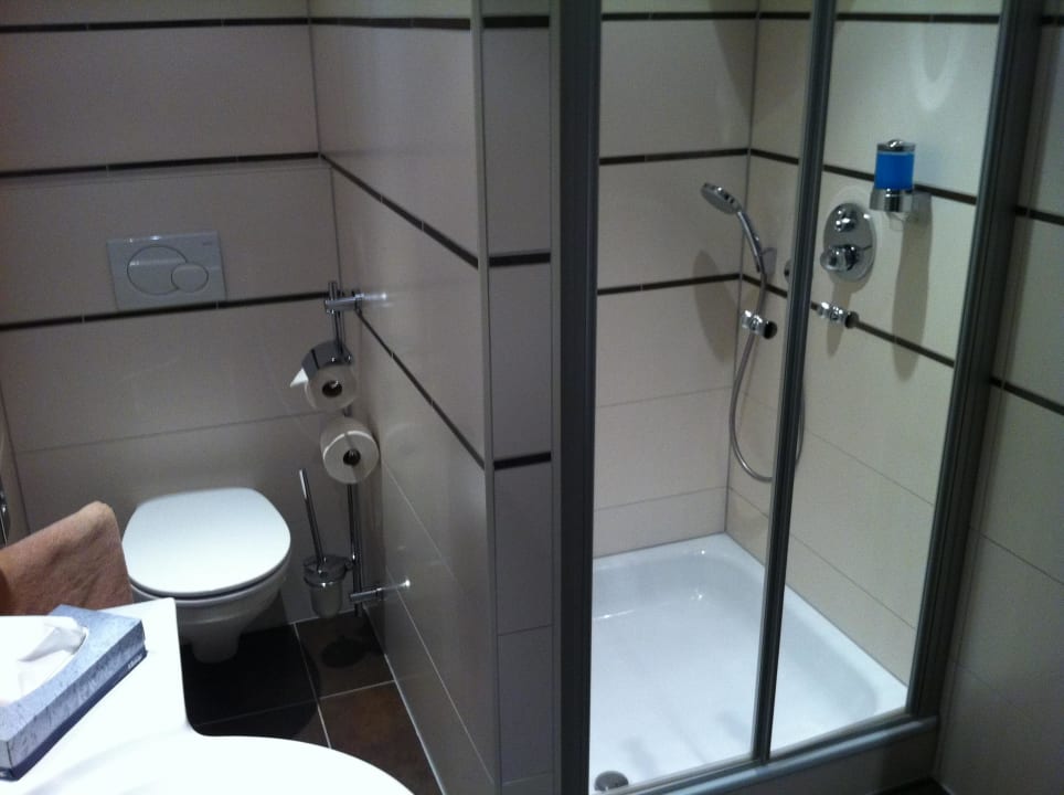 Dusche und WC Hotel am Stadtring Nordhorn