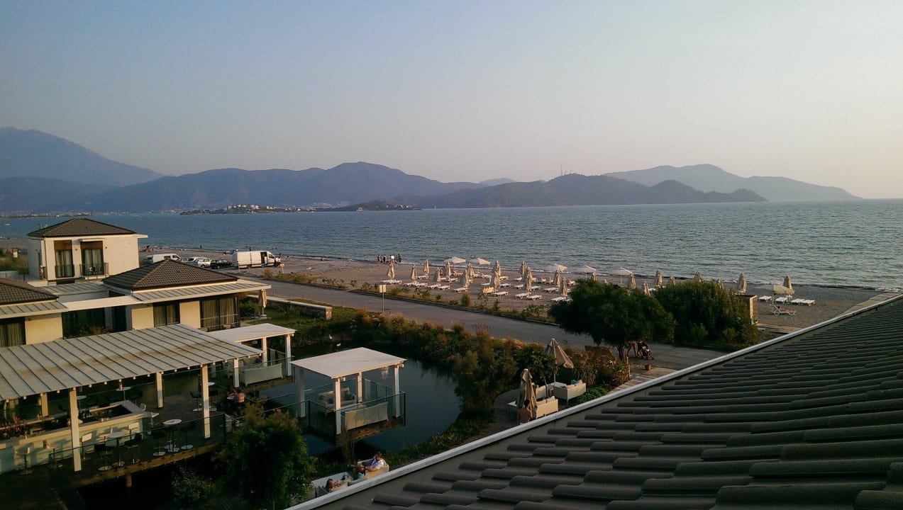 Ausblick von der Dachterrasse Jiva Beach Resort