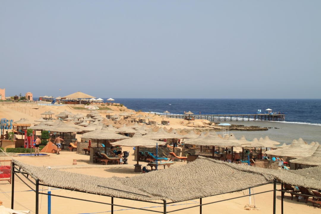 Blick auf den 1. Steg Sentido Akassia Beach