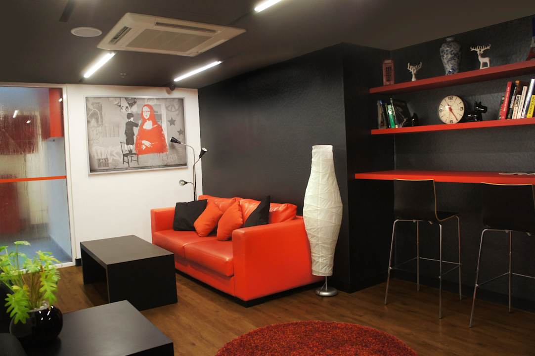 Reading corner Tune Hotel Kuala Lumpur
