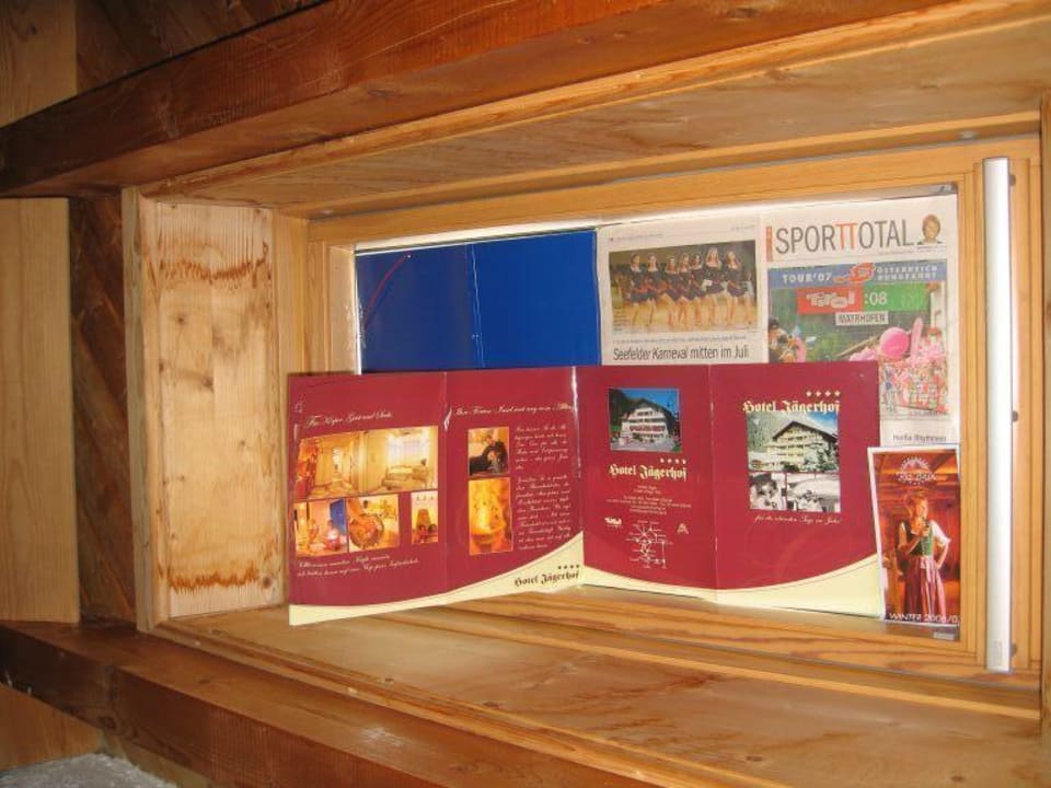 Dachfenster mit "Verdunkelung" Hotel Oberhofer